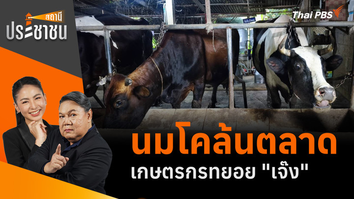 นมโคล้นตลาด เกษตรกรทยอย "เจ๊ง"
