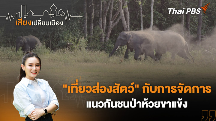 "เที่ยวส่องสัตว์" กับการจัดการแนวกันชนป่าห้วยขาแข้ง
