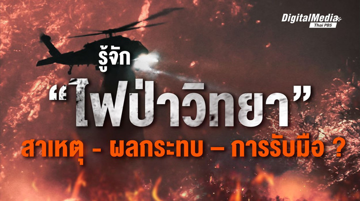 รู้จัก “ไฟป่าวิทยา”  สาเหตุ - ผลกระทบ – การรับมือ ?