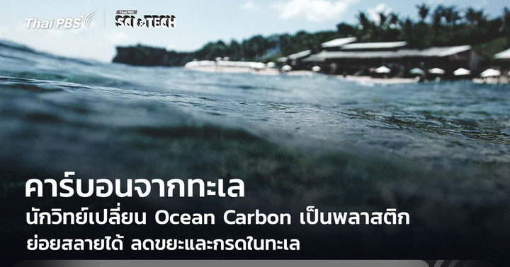 นักวิทย์เปลี่ยน Ocean Carbon เป็นพลาสติกย่อยสลายได้ ลดขยะและกรดในทะเล