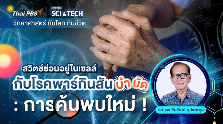 สวิตช์ซ่อนอยู่ในเซลล์กับโรคพาร์กินสันบำบัด : การค้นพบใหม่ !