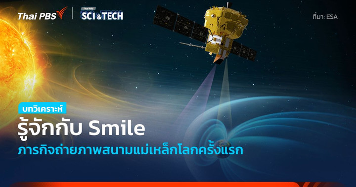 ทำความรู้จักยาน Smile ยานอวกาศถ่ายภาพสนามแม่เหล็กโลกลำแรก