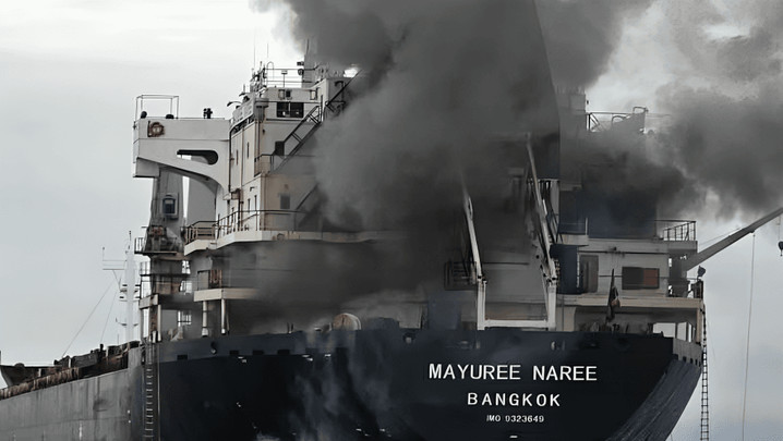 Iran says it fired on Thai cargo ship after warnings ignored in Hormuz