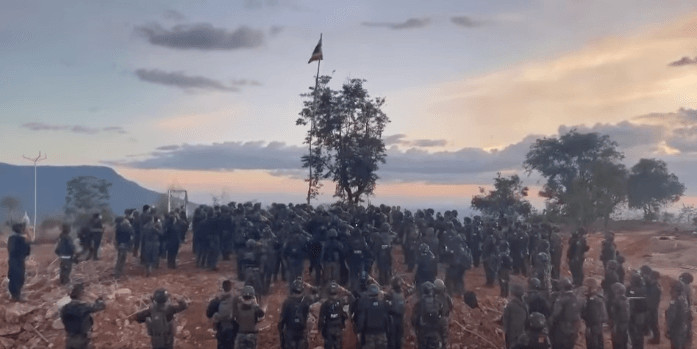 Thai troops take full control of Chong Anh Ma