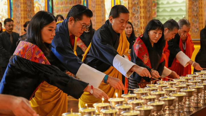 Bhutan's King leads memorial prayers for late Princess Bajrakitiyabha