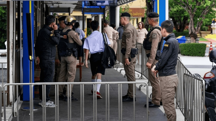 Bangkok school boosts security, halts classes after social media threat