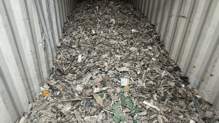 Illegal E-Waste seized at Laem Chabang after international tip-off