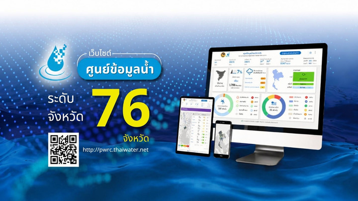 ระบบ One Map อัปเดตข้อมูลน้ำจากภาครัฐ
