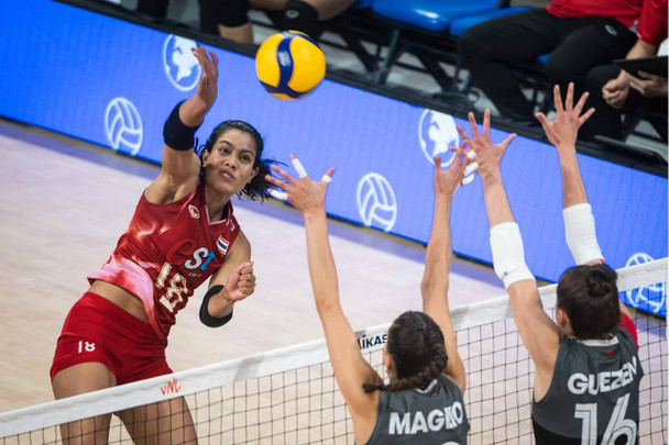 วอลเลย์บอลสาวไทย รั้งอันดับที่ 17 รอดตกชั้นศึก VNL