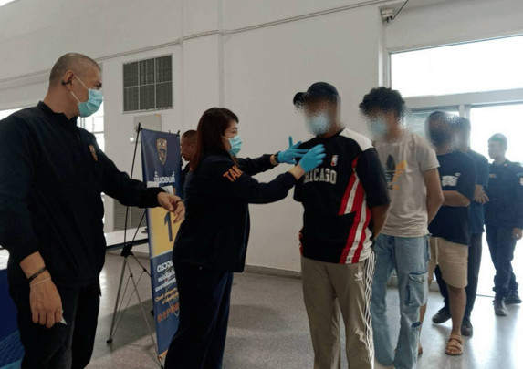 กกล.นเรศวรเฝ้าระวังแรงงานแก๊งสแกมเมอร์เคเคพาร์คทะลักเข้าไทยนับพัน