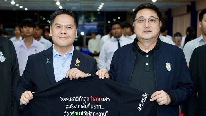 “วราวุธ” ห่วงภูมิอากาศเปลี่ยน ทำไทยวิกฤตสิ่งแวดล้อม แนะปลูกต้นไม้คนละต้น