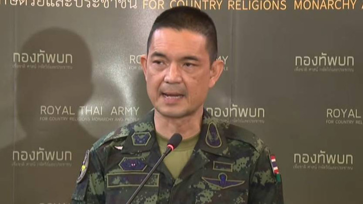 พล.ต.วินธัย ย้ำปฏิบัติการทางอากาศที่ตั้งอาวุธ-ฐานโดรนกัมพูชา ยับยั้งโจมตีไทย