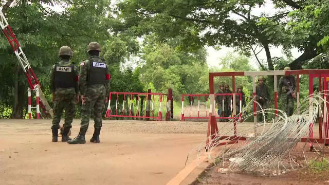 "กองกำลังบูรพา" ตรึงกำลังชายแดน "บ้านหนองจาน"