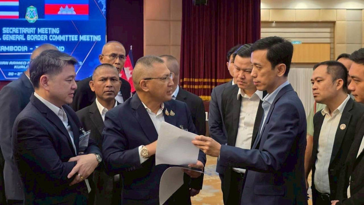 ถกฝ่ายเลขานุการ GBC ไทย-กัมพูชา เห็นชอบถอนอาวุธหนัก