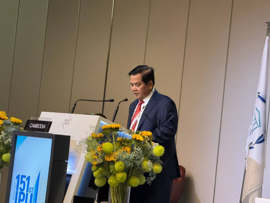 รองประธานวุฒิฯ กัมพูชา ขึ้นโพเดียมโจมตีไทยกลางเวทีใหญ่ IPU  