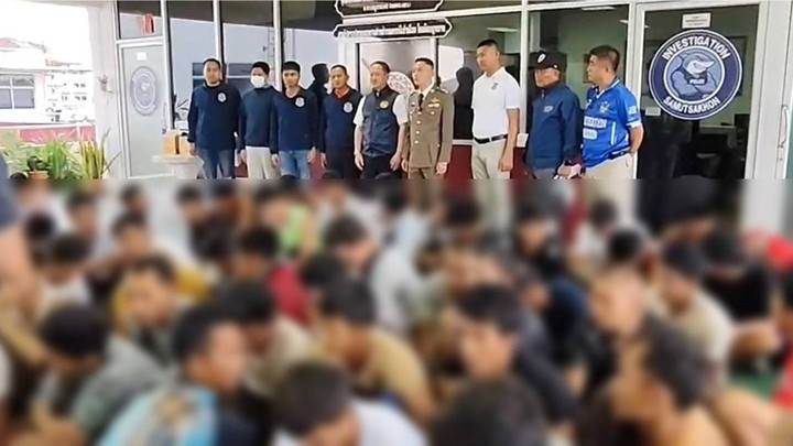 รวบต่างด้าวกว่า 100 คน ถูกหลอกเข้าเมือง จ่ายค่าหัวคนละ 4 หมื่น
