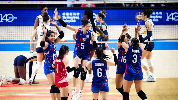 วอลเลย์บอลหญิงไทย พ่าย อิตาลี 0-3 เซต ศึก VNL 2025 สนาม 2