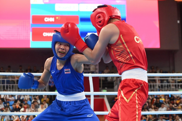 เก็บตกภาพนักกีฬาไทยประเดิมเหรียญรางวัลแรก พร้อมช็อตการแข่งขันสวย ๆ วันที่ 24 ก.ย.66