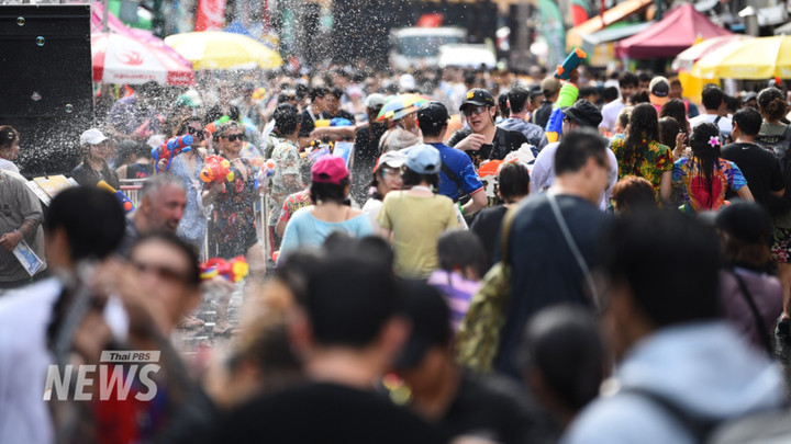 สงกรานต์ 2568 สีลม-ข้าวสารคึกคัก