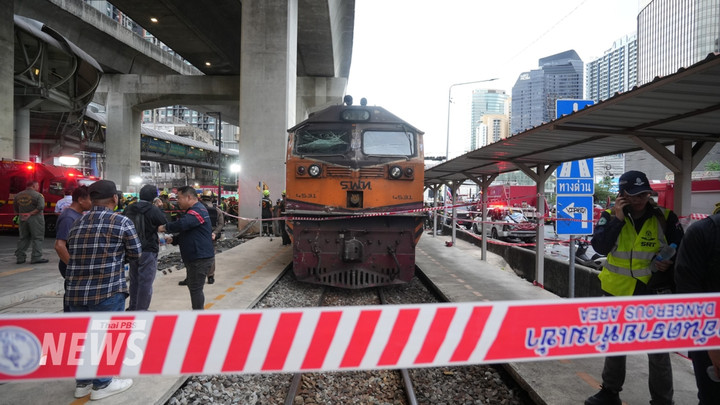 เปิด CCTV ไทม์ไลน์ "รถไฟชนรถเมล์" คกก.สอบข้อเท็จจริง คาดสรุปผลใน 30 วัน