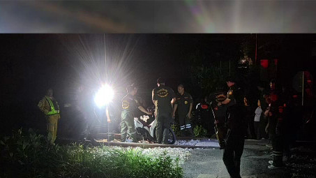 สั่งปิดทางลักผ่าน หลัง รร.วัดสังฆราชา เหตุรถไฟชน จยย.เสียชีวิต 1 คน