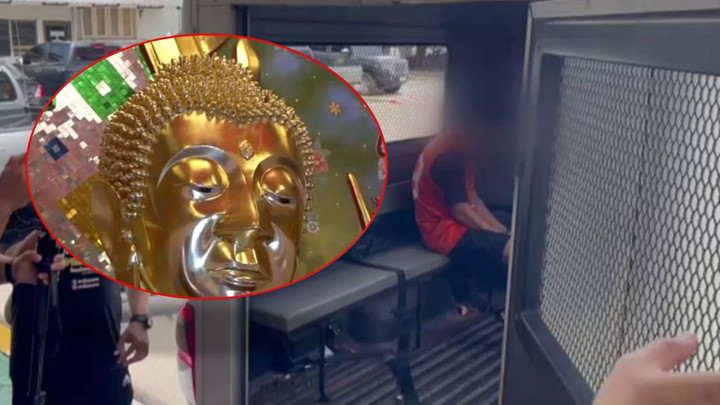 ฝากขัง “อดีตพระวัดหายโศก” ขโมย “ยอดพระเกศทองคำ” หนัก 5 บาท