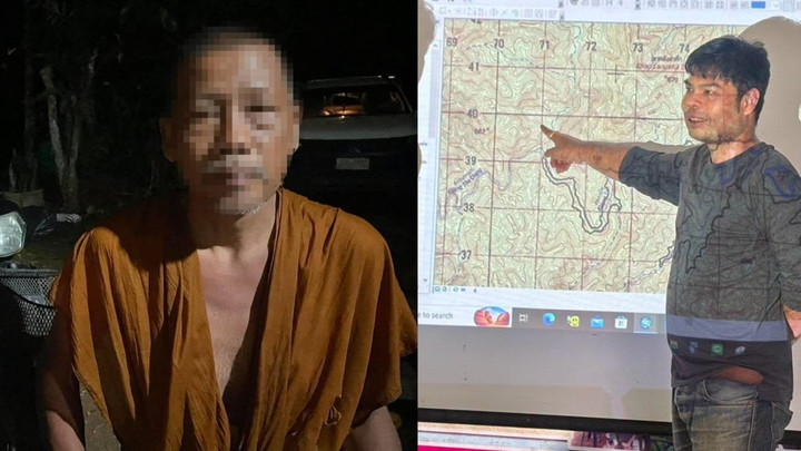 พบแล้ว "พระรูปสุดท้าย" หลังสูญหายเหตุแพไม้ไผ่แตก อุทยานฯ แก่งกรุง