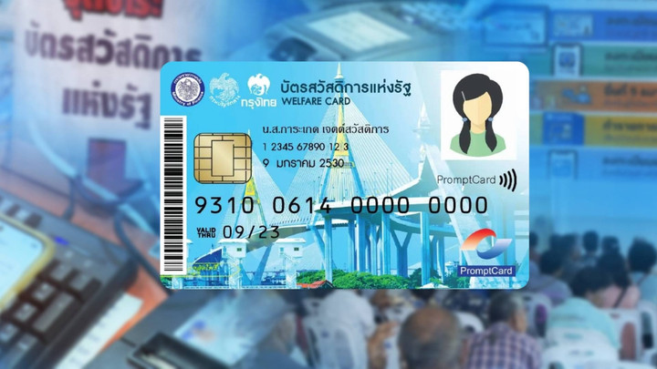 ประกาศผลบัตรสวัสดิการแห่งรัฐ 17 ก.ค. 6 โมงเช้า เช็กสิทธิ 4 ช่องทาง