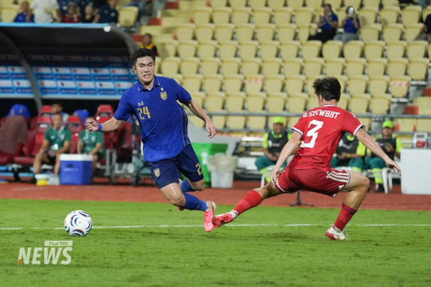 ไทย ทะลุชิง อาเซียนคัพ สกอร์รวมชนะ สิงคโปร์ 4 -3 ประตู