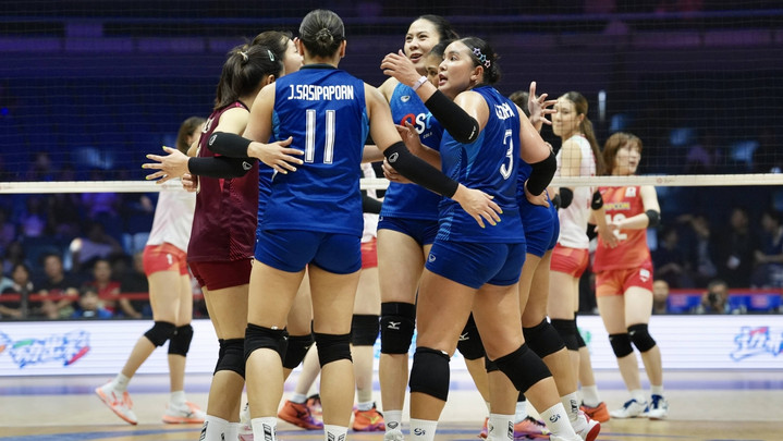 ร่วมเชียร์ นักตบสาวไทย พบ จีน ศึกชิงแชมป์เอเชีย ลุ้นคว้าตั๋วไปโอลิมปิก เย็นวันนี้ 