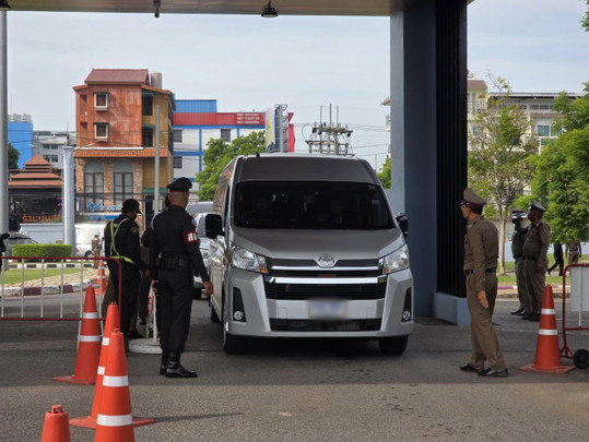 ครม.สัญจรสงขลา จนท.ตรวจเข้มทางเข้าศูนย์ประชุมฯ