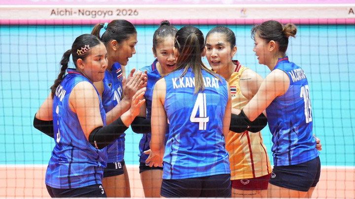 วอลเลย์บอลหญิงไทย ดวล ไชนีส ไทเป ศึกเอเชียนเกมส์ 2026 เวลา 17.00 น.