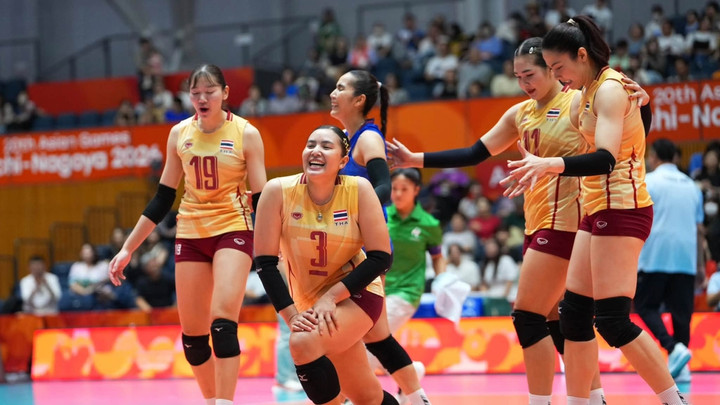วอลเลย์บอลหญิงไทย ชนะ อินโดนีเซีย 3-0 เซต ทะลุรอบรองฯ เอเชียนเกมส์ 2026
