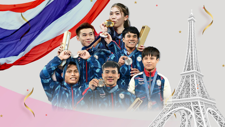 ไทย รั้งเบอร์ 3 อาเซียน สหรัฐฯ ครองเจ้าเหรียญทองปารีสเกมส์ 