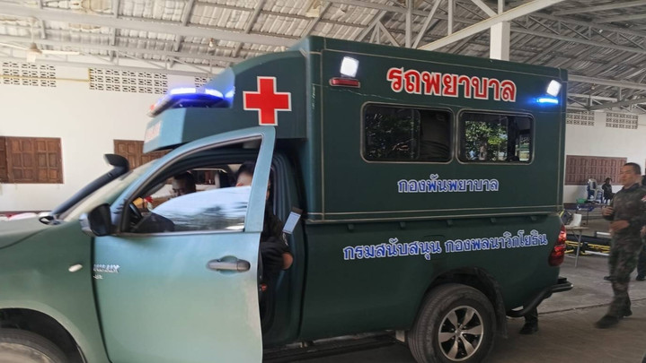 ทร.ประณามกัมพูชา หลังทหารช่าง นย.เหยียบทุ่นระเบิด สูญเสียขาขวา