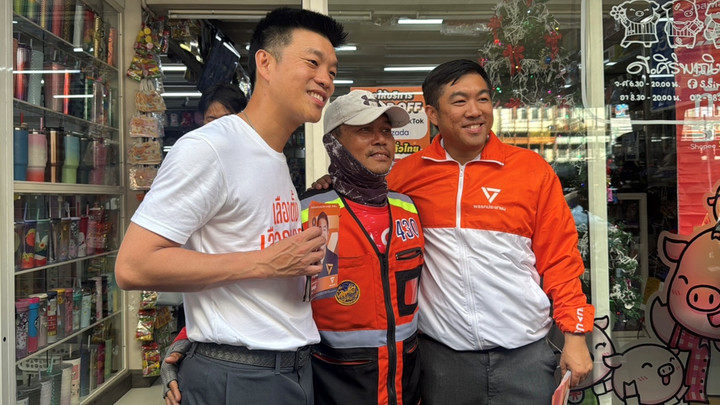 "เท้ง" ลุยนนทบุรี อ้อนชาวปากเกร็ด ขอคะแนนเบอร์ 46 และ สส.เขต 4-5