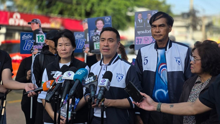 “เอกนัฏ” ช่วยหาเสียงย่านสายไหม​ เชื่อพื้นที่ กทม.เริ่มเปิดรับ “ภูมิใจไทย”