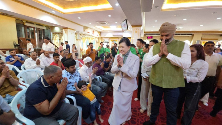 "ปวีณา" นำทีมกล้าธรรม  ฟังเสียงสะท้อนชาวไทยเชื้อสายอินเดีย