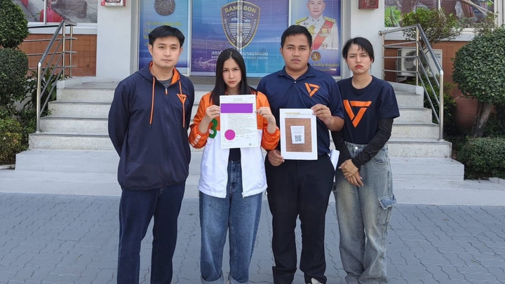 "ปาล์ม ชลณัฏฐ์" ผู้สมัคร สส.กทม.ปชน. แจ้งความเจ้าหน้าที่ กกต.ปมข่มขู่