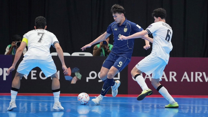 ไทย พลิกพ่าย อิรัก 2-4 ตกรอบฟุตซอลชิงแชมป์เอเชีย