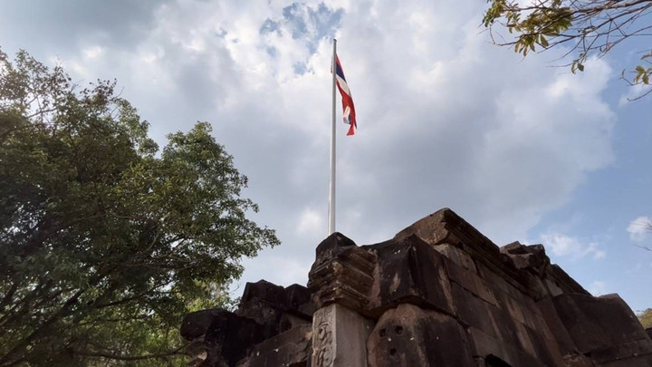 เปิดภาพ "ปราสาทตาเมือนธม" หลังหยุดยิง เกือบ 1 เดือน