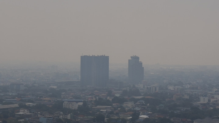 เตือน กทม. ปริมณฑล กลาง ตะวันตก ค่าฝุ่น PM2.5 สูง 27 ม.ค.-3 ก.พ. 