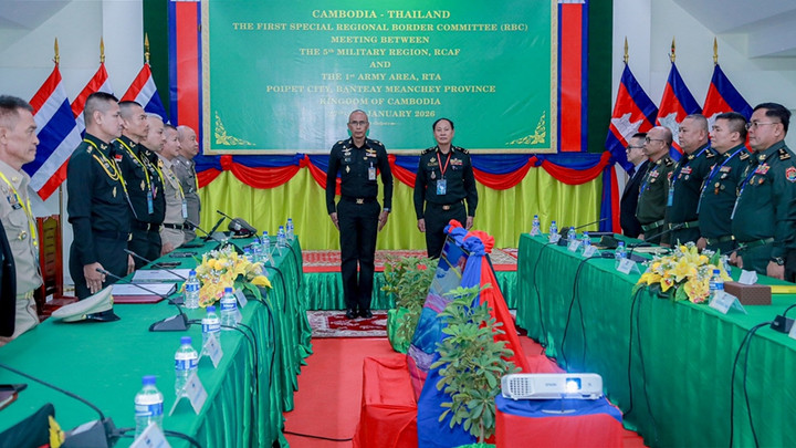 วงเลขาฯ RBC ไทย-กัมพูชาไม่บรรลุข้อตกลง ทภ.1 แจงไม่มีลงนาม