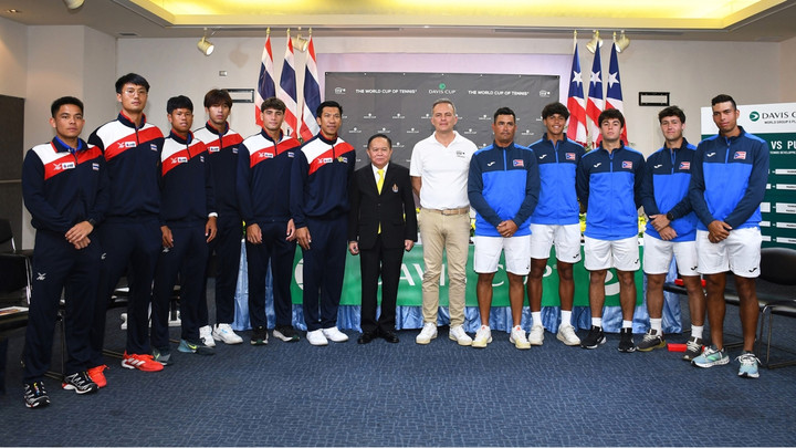 ไทย พร้อมหวด เปอร์โตริโก เทนนิสเดวิสคัพ 2026 เวิลด์กรุ๊ป