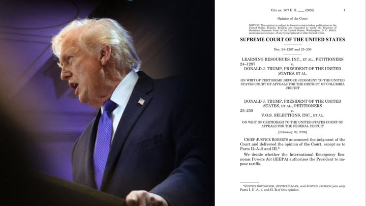 เปิดคำพิพากษาศาลสูงสุดสหรัฐฯ ชี้ขาด "ทรัมป์" ไม่มีอำนาจเก็บภาษี