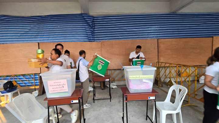 เริ่มแล้ว เลือกตั้งใหม่ หน่วย 9 คันนายาว ตั้งแต่เวลา 08.00-17.00 น.