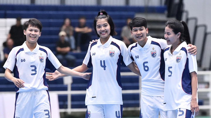 ไทย ถล่ม มาเลเซีย 8-0 ศึกฟุตซอลหญิง ชิงแชมป์อาเซียน 2026