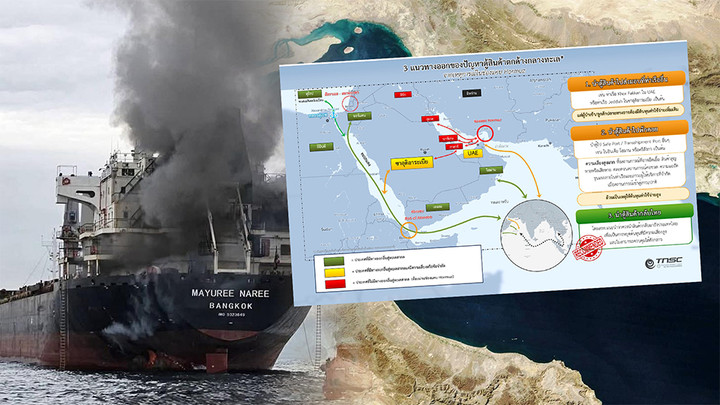 เชื่อแค่ยิงเตือน! แนะผู้ส่งออกเพิ่มความระวัง หลังเรือสินค้าไทยถูกโจมตี สรท.ชี้หวั่นกระทบอาหารสด