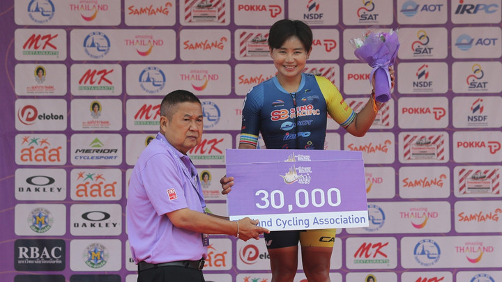 "บีซ" สู้สุดใจคว้าเจ้าความเร็ว ศึกสองล้อ "วีเมนส์" ทัวร์ ออฟ ไทยแลนด์ 2026