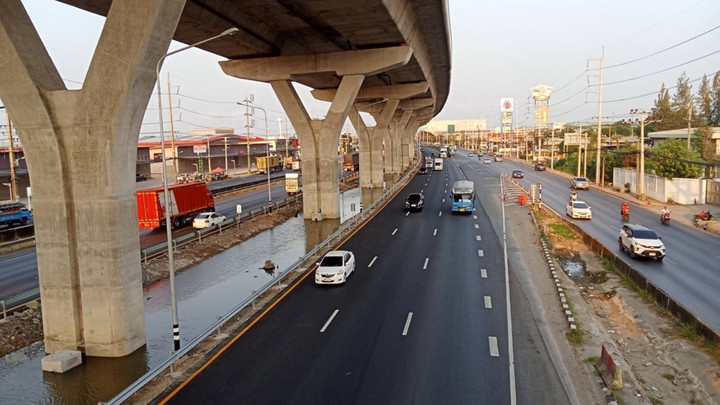 พระราม 2 หยุดก่อสร้างชั่วคราว เพื่ออำนวยความสะดวกประชาชนช่วงสงกรานต์